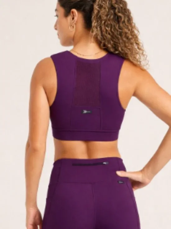 OISELLE The Flyout Bra Purple Size 4 - Picture 1 of 5